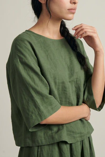 As of Now top sage green