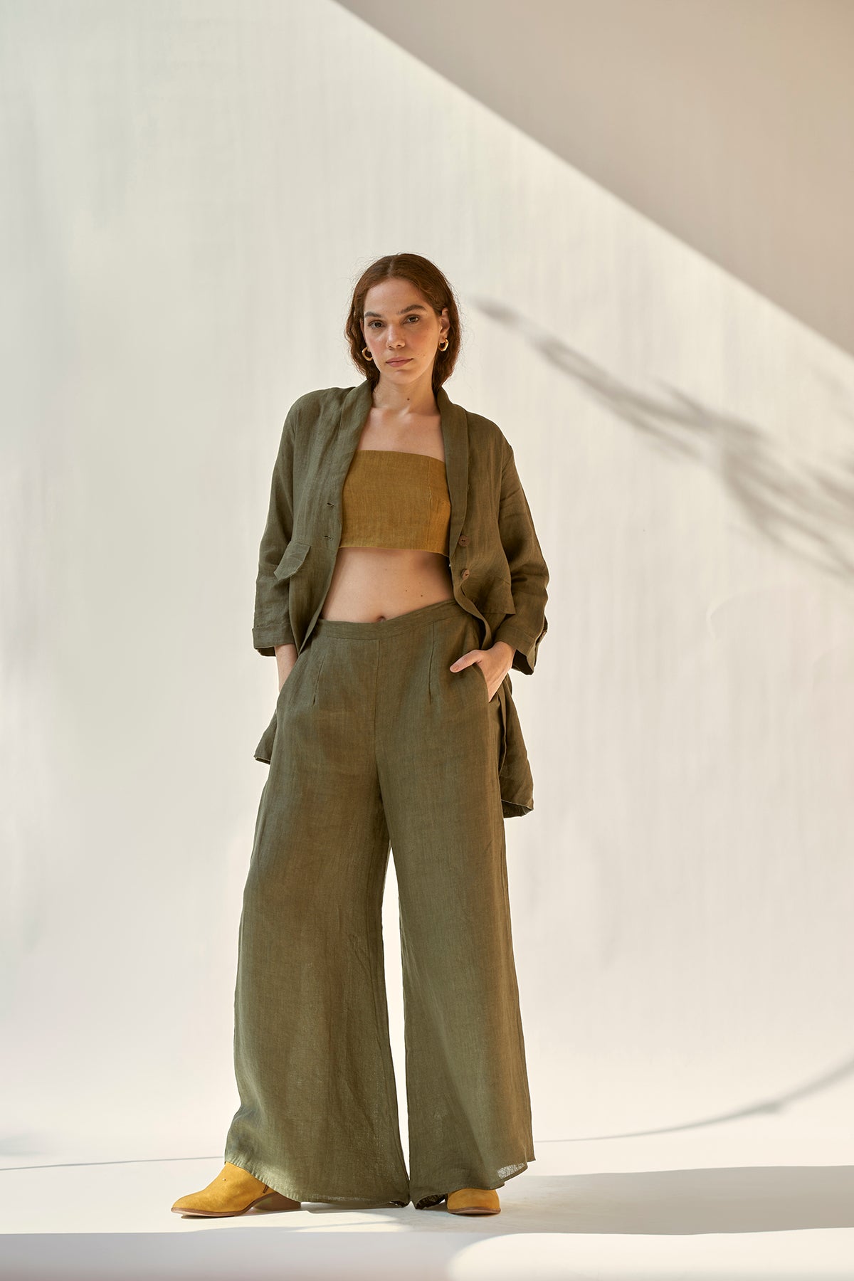 my fav blazer olive green