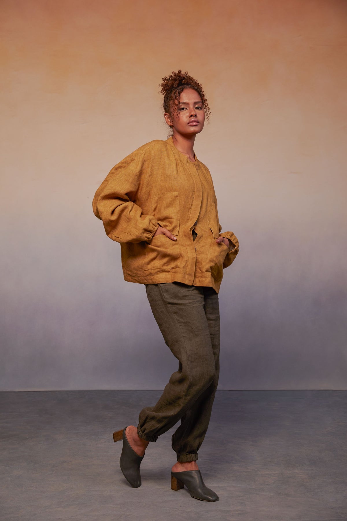shacket new mustard