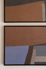 In the folds of land wall art