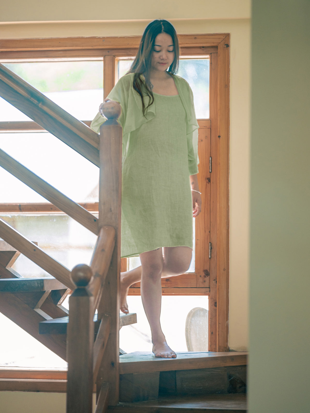 cover up pastel green