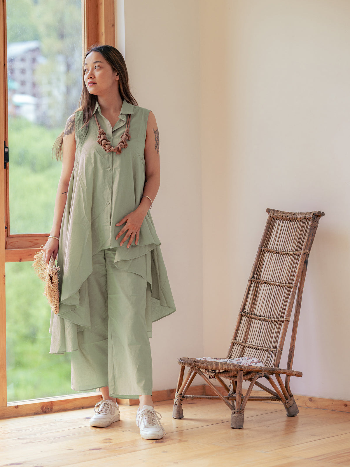 forever set pastel green