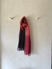 Linen Stole Ombre - Rose