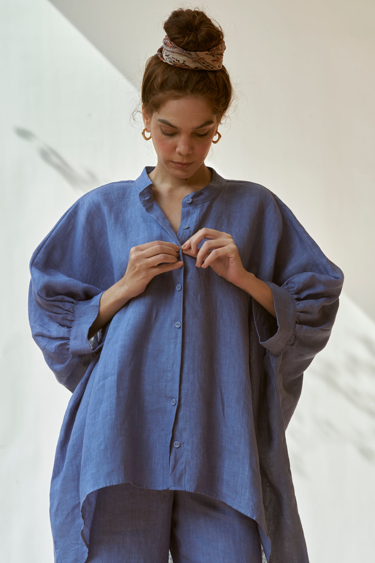 oh dear shirt santorini blue