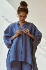 oh dear shirt santorini blue