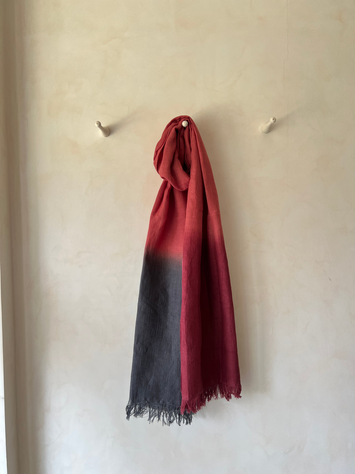 Linen Stole Ombre - Rose