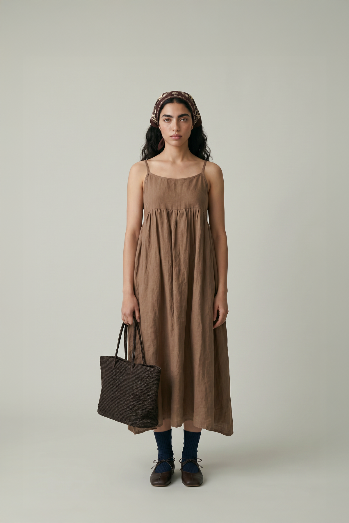 cocoa first morning dress (with skirt slip)