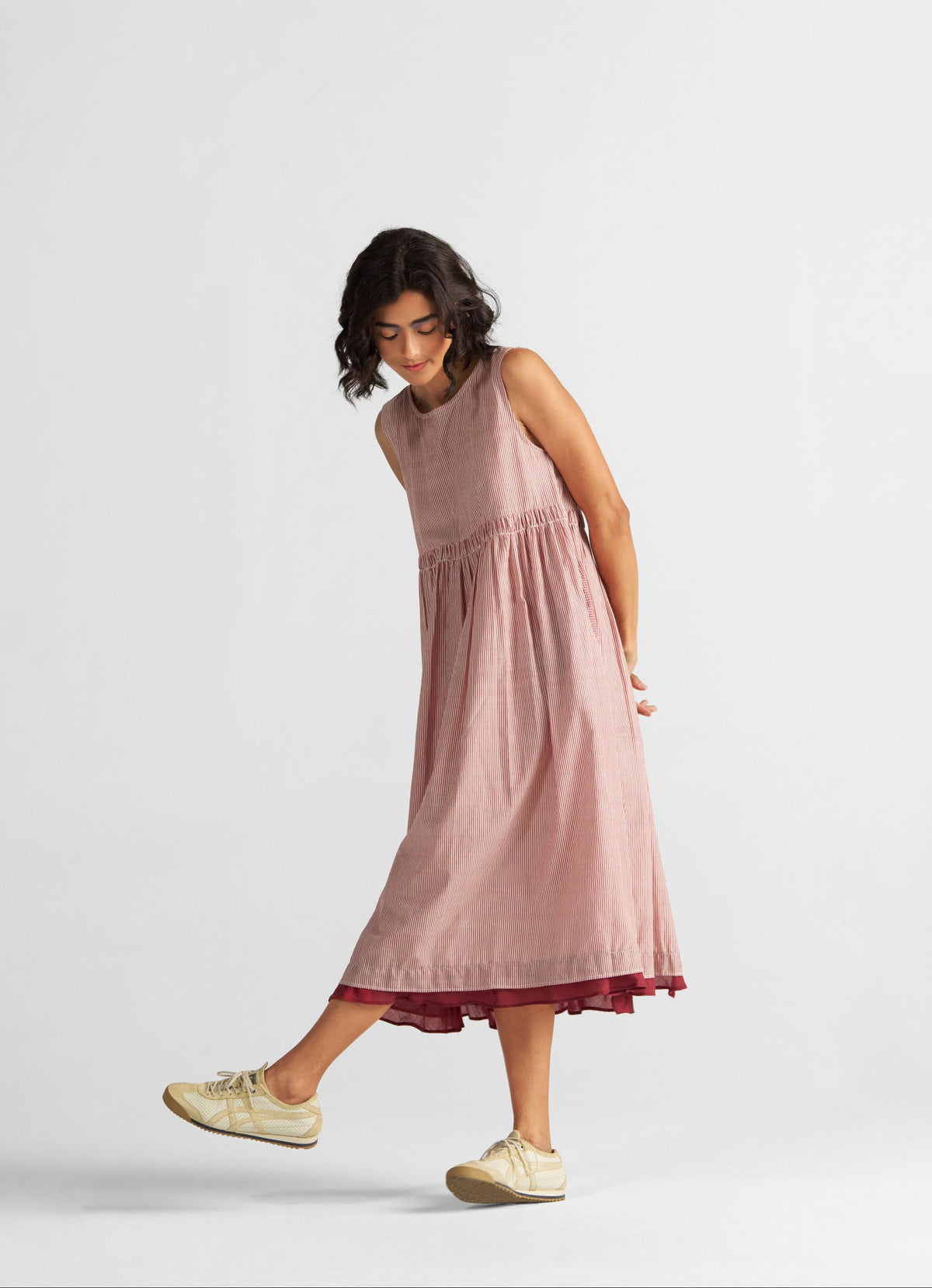 Simply Her Dress Crimson Line