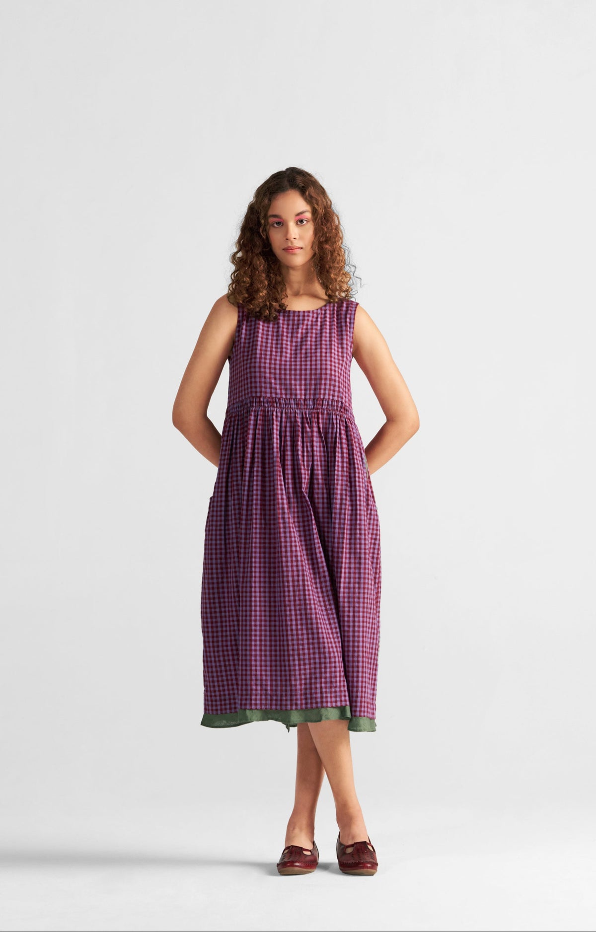 Simply Her Dress Tea Plum